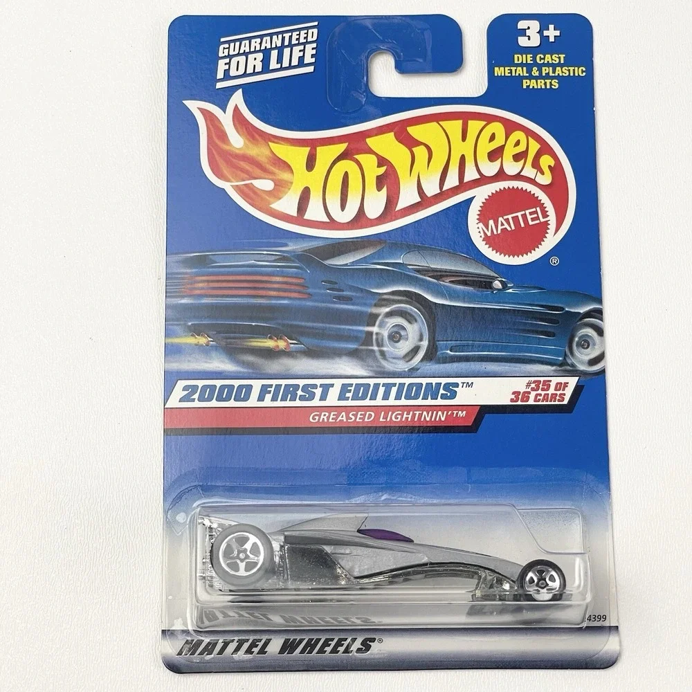 Hot Wheels Greased Lightning Silver 2000 First Editions 35 Of 36 095